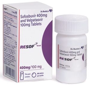 Велпатасвир и Софосбувир Resof Total Resof Total Производитель: Dr. Reddy’s, Hetero Индия Применение: Лечение гепатита С на любых стадиях (острого или хронического) при любом генотипе, вне зависимости от степени фиброза или цирроза. Упаковка: 28 tab Состав: Велпатасвир 100 мг + Софосбувир 400 мг.